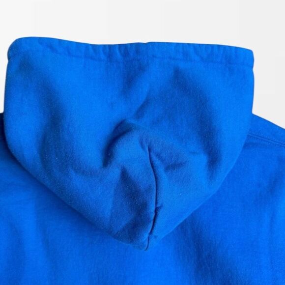 Gildan Hoodie Men's L Chicago Cubs 2016‎ Party 1908 Blue Baseball Y2K Sportswear - Picture 16 of 16